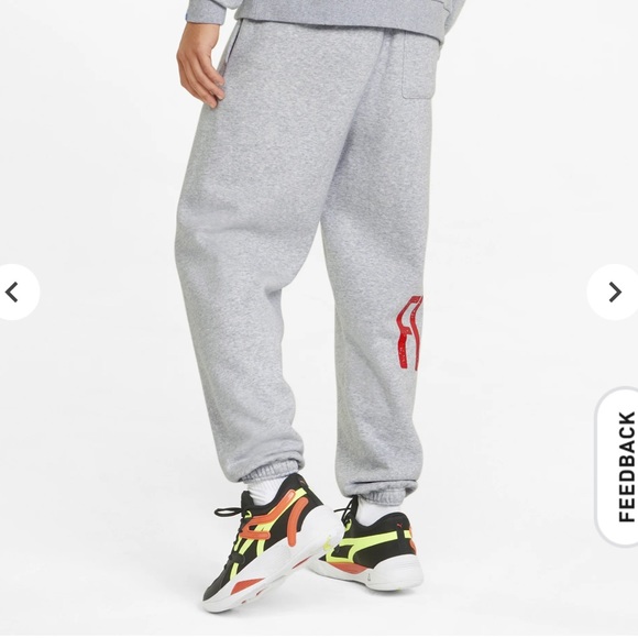 Puma - Playbook Men's Basketball Pants LARGE - Picture 3 of 7